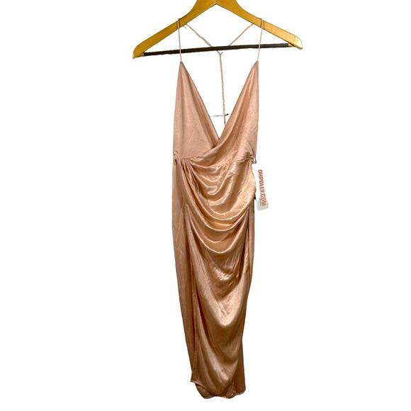 Oh Polly | Dresses | New Oh Polly Satin Slinky Dress Size 8 | Poshmark